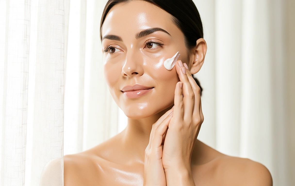 Luxury facial care experience