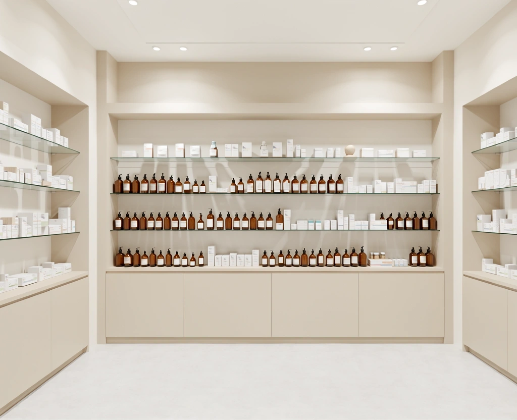 MenSupplements & Beauty boutique interior